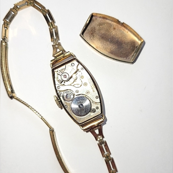 SOLD!!  FIDELITY ART DECO LADIES WRISTWATCH 10K R.G.P. - Picture 9 of 12